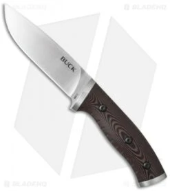 Buck Knives Buck Selkirk Fixed Blade Knife Micarta (4.625" Satin) 0863BRS