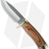 Buck Knives Buck Vanguard Fixed Blade Knife Walnut Dymondwood (4.25" Satin) 0192BRS
