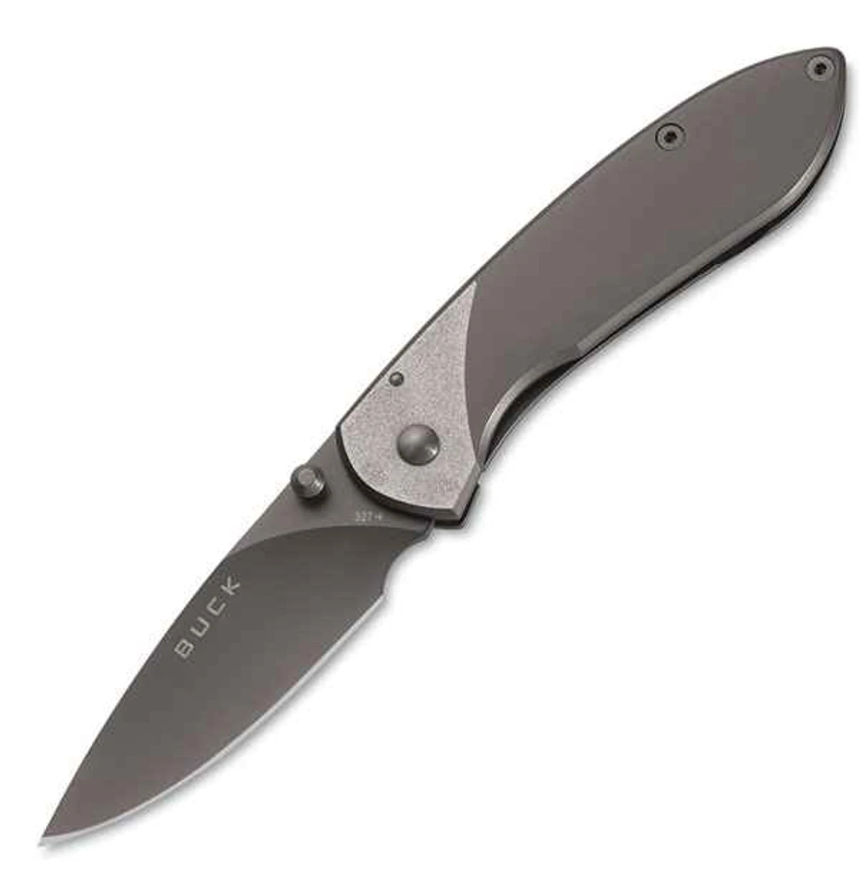 Buck Knives Buck 327TTS Nobleman, 2.6" 440A Plain Blade, Titanium Coated 1 Buck Knives Buck 327TTS Nobleman, 2.6" 440A Plain Blade, Titanium Coated