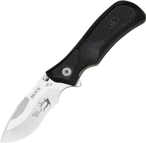 Buck Knives Buck 585BKSHH ErgoHunter Adrenaline, Haley Heath, 3"420HC Plain Blade, Nylon With Rubber Inlay -Knife Haven Shop knifework bu585 28238.1566588446