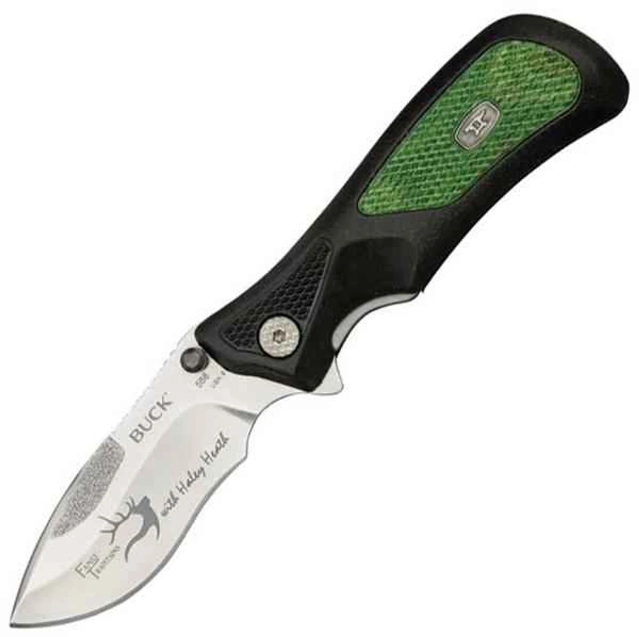 Buck Knives Buck 588GRSHH Folding ErgoHunter Adrenaline, 3" S30V Plain Blade, Black/Green 1 Buck Knives Buck 588GRSHH Folding ErgoHunter Adrenaline, 3" S30V Plain Blade, Black/Green